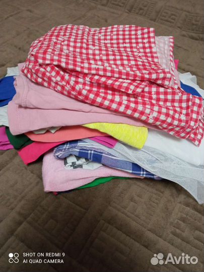 Пакет вещей на девочку
