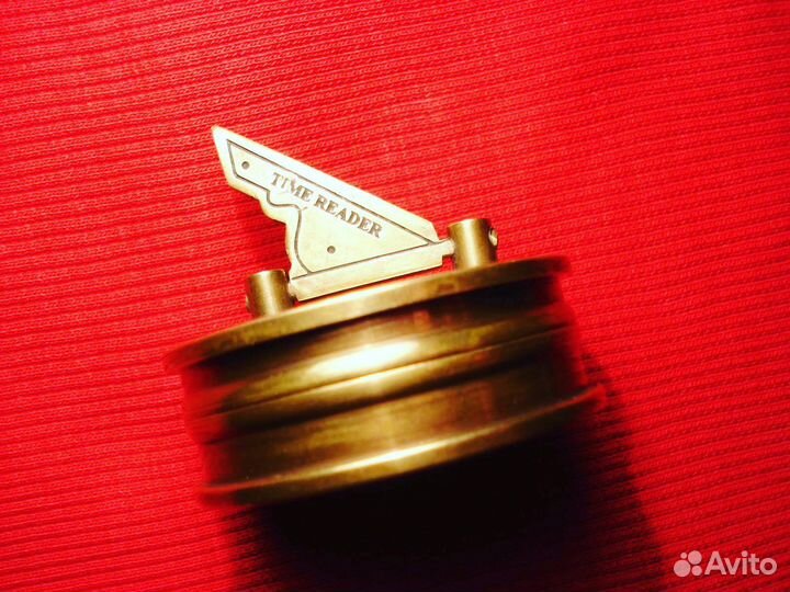 Компас 1862 Лондон Старинный Бронза Англия Морской