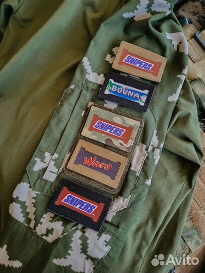 Лазерные патчи/шевроны конфеты wars снайпер