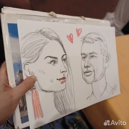 Шаржи на заказ по фото или с натуры