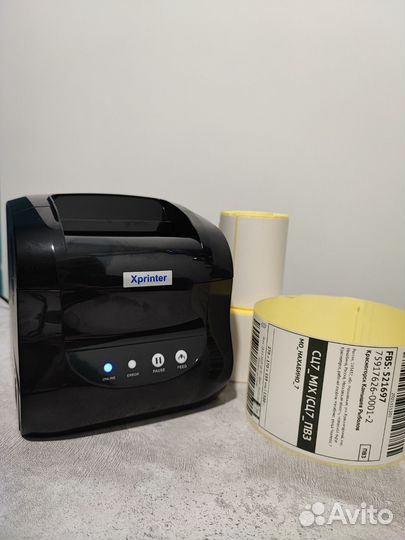 Печать этикеток штрихкодов для ozon и Wildberries