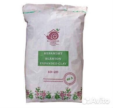 Керамзит фракция 10-20 (40л)