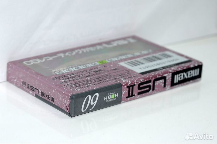 Аудиокассета maxell usii 60 japan market (4389)