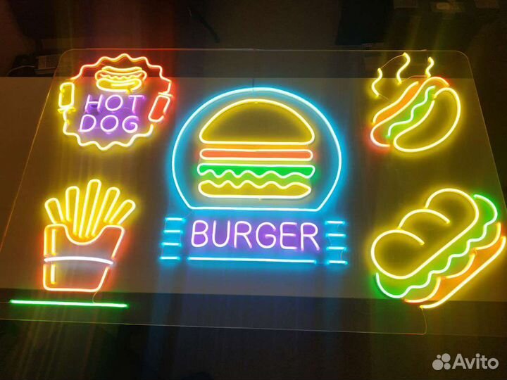 Неоновые вывески Изготовление на заказ