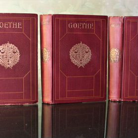 Собрание сочинений Й.В.Гете. В 3 книгах 6 томов