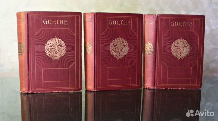 Собрание сочинений Й.В.Гете. В 3 книгах 6 томов