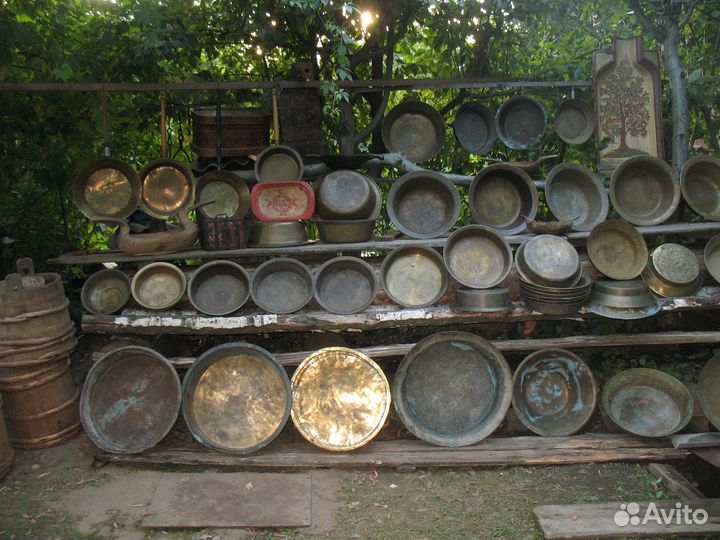 Тазы латунные и медные