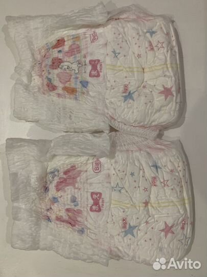 Трусики подгузники для девочки 13-28 кг Япония