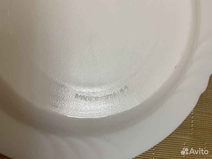 Тарелка обеденная 6 штук, Испания