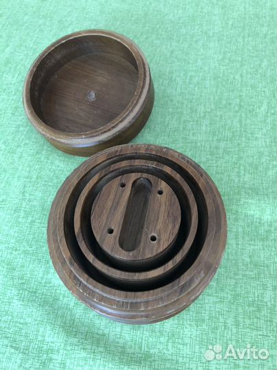 Деревянная шкатулка для сигарет. Болгария