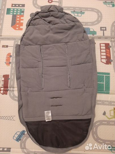 Конверт для коляски leokid snug steel wool