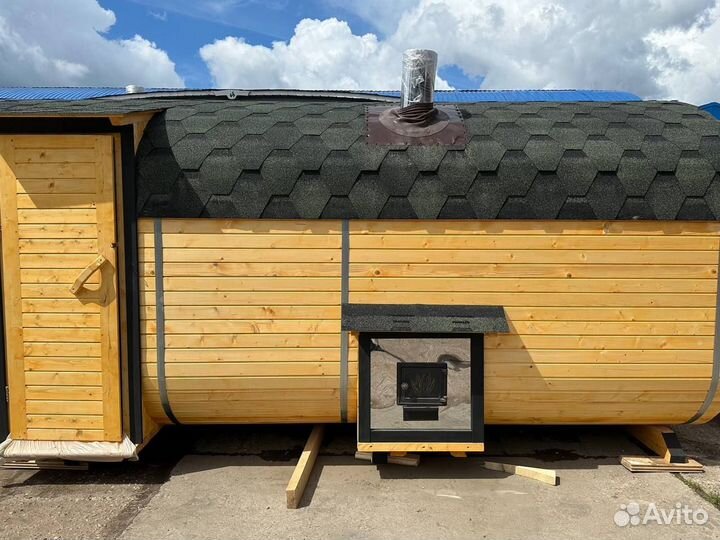 Баня бочка из кедра