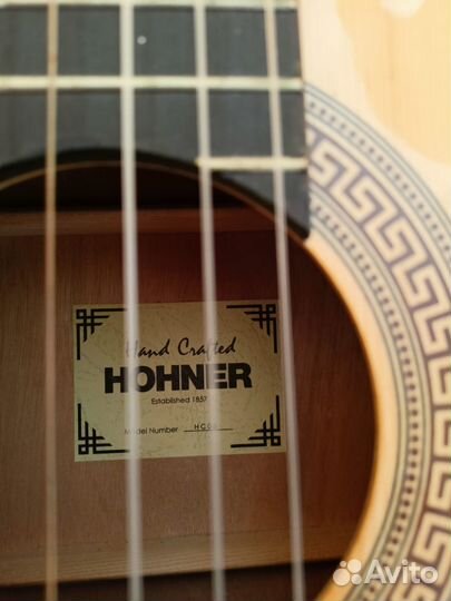 Акустическая гитара Hohner HC06 (с коробкой)