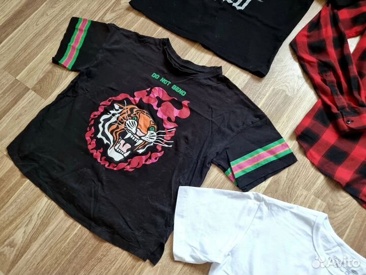 Футболки, бюстгальтер, рубашка