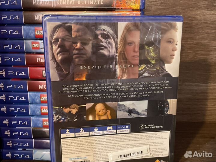 Игры ps4 Death Stranding Запечатанная