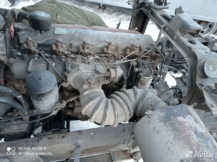 Двигатель 6D16 по запчастям