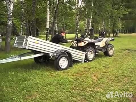 Прицеп для небольшой мототехники. Рассрочка