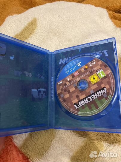 Диски на ps4 майнкрафт