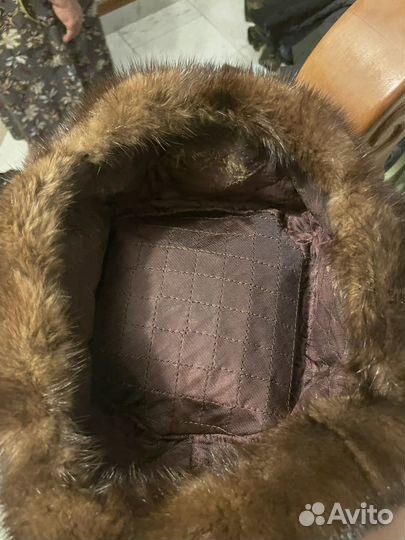 Норковая шапка