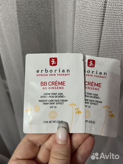 Erborian bb clair nude cc red новые
