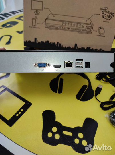 Регистратор для видеонаблюдения ip 4канальный