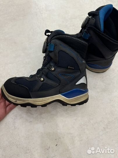 Ботинки зимние 32 размер Ecco б/у