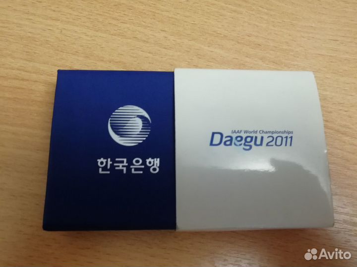 50000 вон Чемпионата мира по легкой атлетике 2011