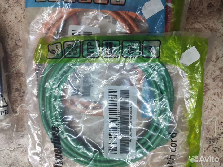 Интернет кабель RJ-45 Патч-корд RJ-45