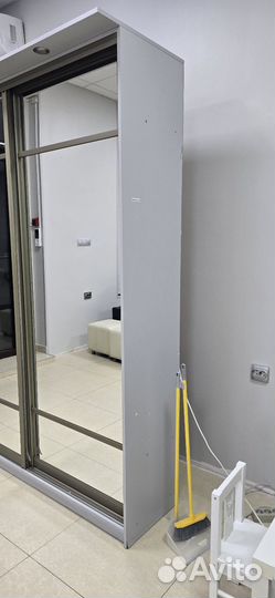 Шкаф купе с зеркалом в прихожую бу