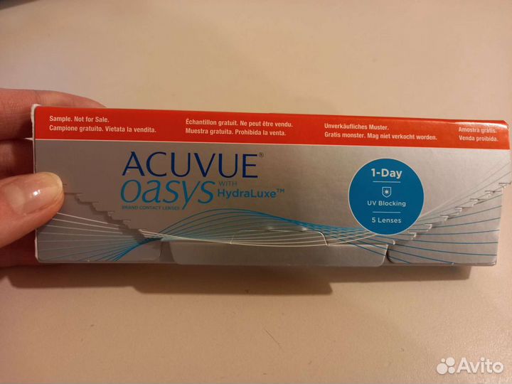Линзы acuvue oasys 1-day