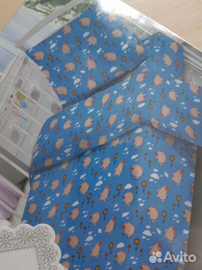 Детское постельное белье новое. Бязь