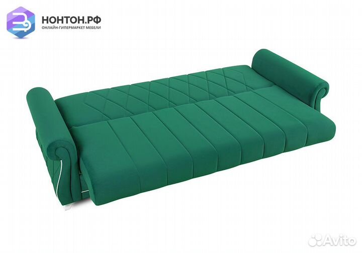Диван книжка Роуз зеленый