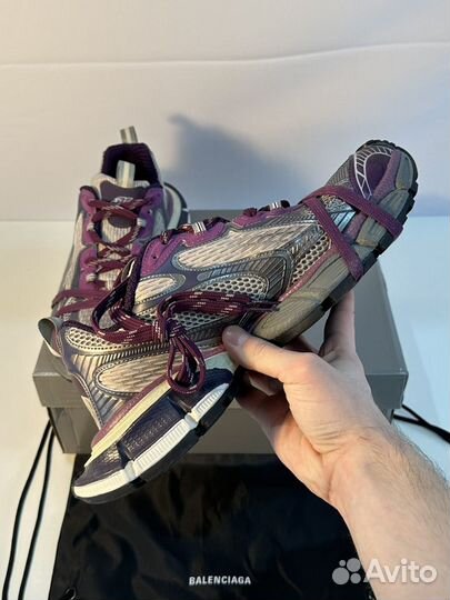 Balenciaga 3XL Worn-Out Purple 10US