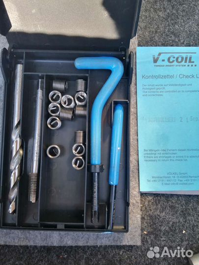 Ремкомплект востановление резьбы суппортов VAG