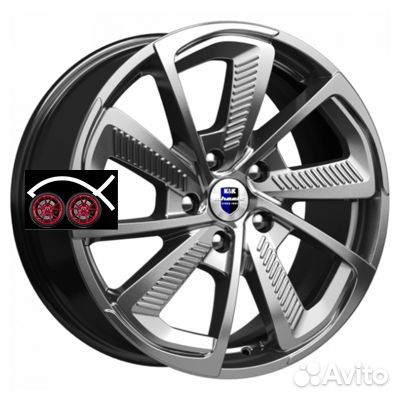 K&K C.T.G. кс687 R18 8 5x108 ET40 CB67,1 Дарк плат