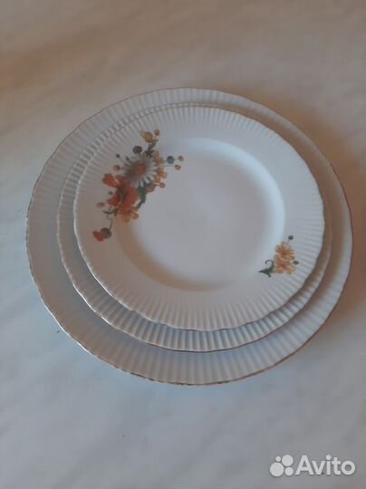 Фарфоровый столовый сервиз Ильменау (jlmenau ) ГДР