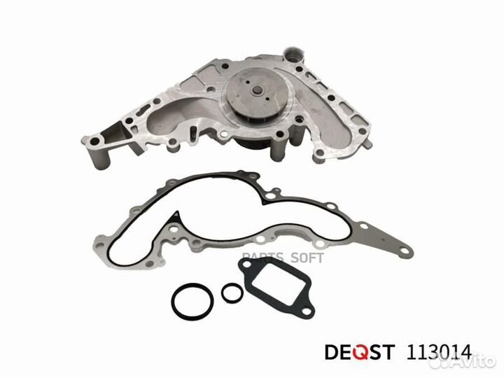 Deqst 113014 Водяной насос toyota land cruiser (J2