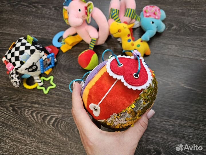 Мягкие игрушки до 1 года