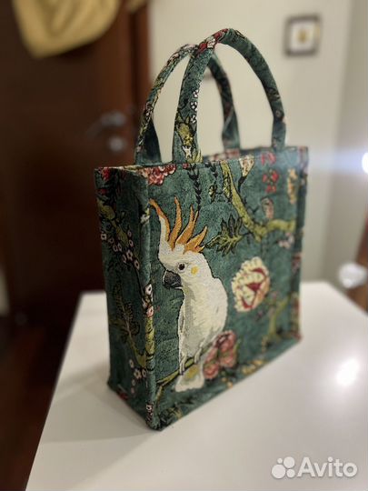 Сумка тоут из гобелена