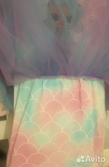 Платье нарядное для девочки 134 Лол