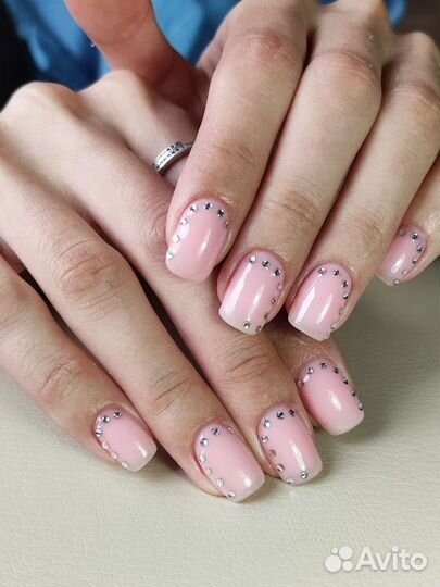 Маникюр с дизайном/наращивание/ремонт