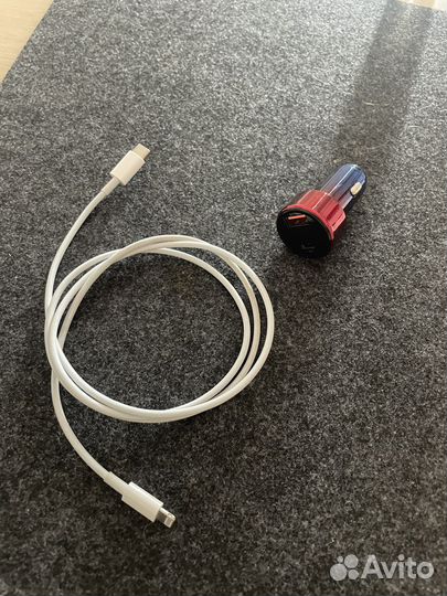 Bazeus быстрая Автомобильная зарядка USB C