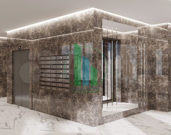 2-к. квартира, 66,5 м², 4/8 эт.