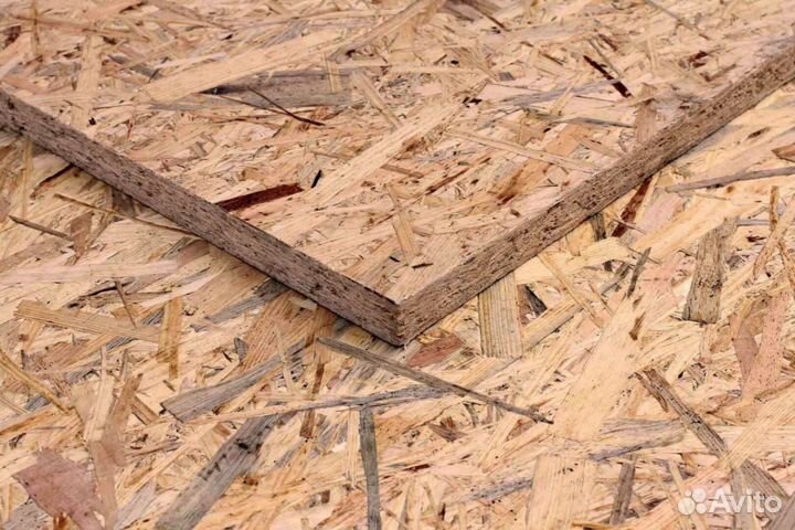 Осб (osb осп-3) 9 мм плита калевала, кроношпан