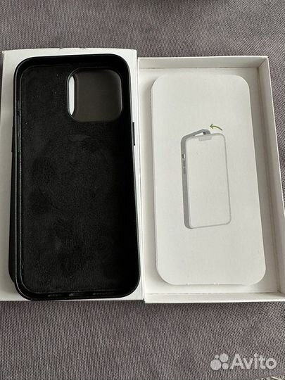 Кожаный чехол iPhone 14 pro max