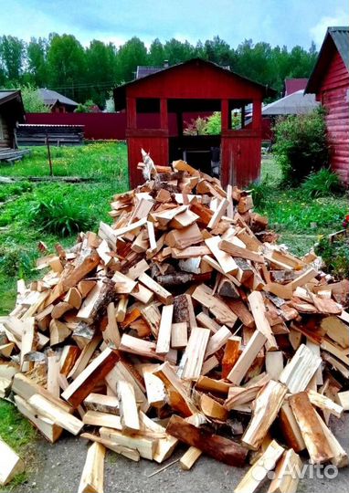 Дрова колотые
