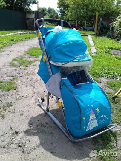 Коляска санки