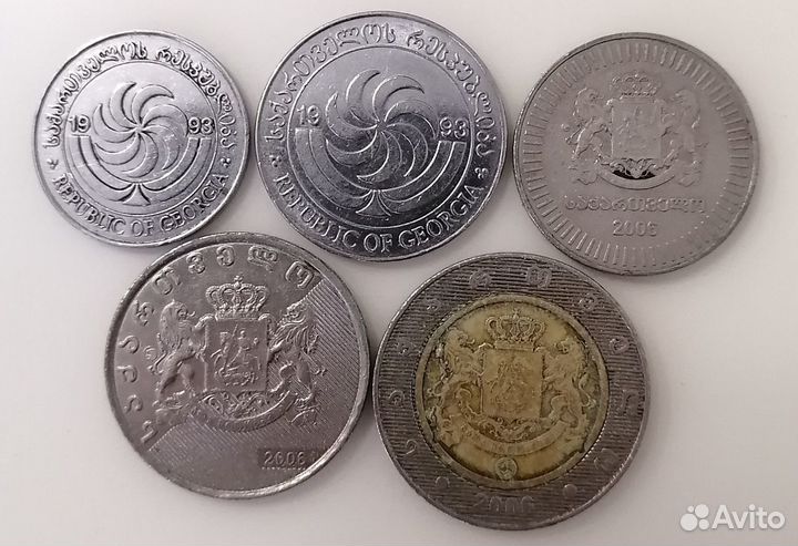 Продам монеты Грузии