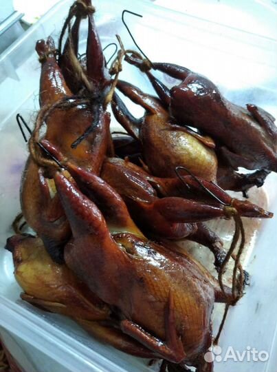 Копченые перепела