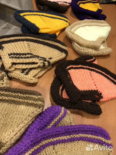 Вязаные носочки